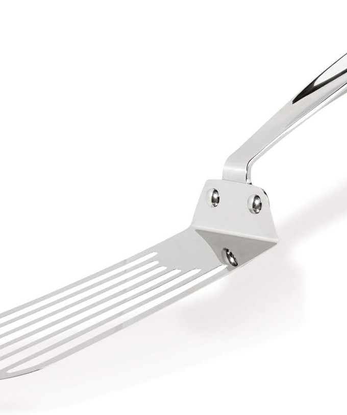 Specialty Stainless Steel Kitchen Gadgets Slotted Turner Kitchen Tools, Kitchen Hacks Silver