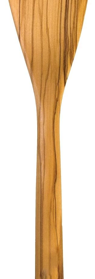 Olive Wood Spatula, Wooden Spatula for Cooking, Safe for Nonstick Cookware, 13" Long